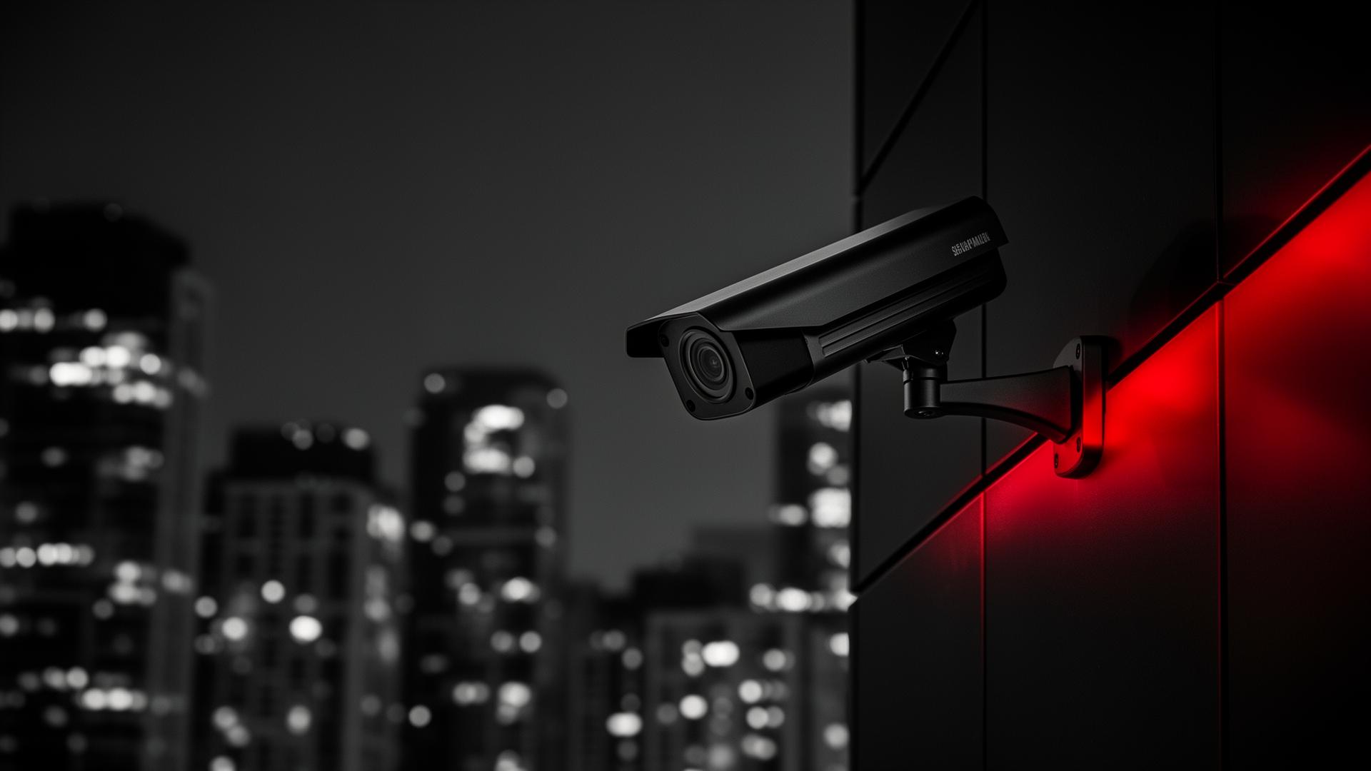 Professional security camera installation
